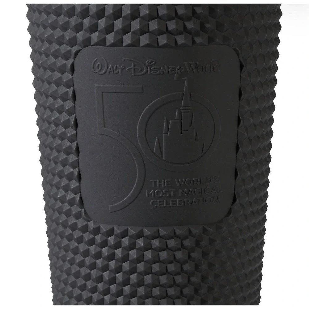 Walt Disney World 50th Anniversary Geometric‎ Starbucks Tumbler w/Straw – Black